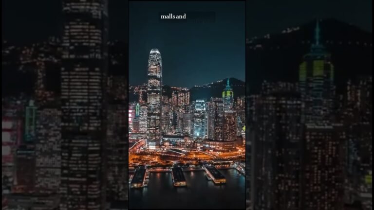 5 Facts About Hong Kong | Stunning Drone View in 4K! DRONE FOOTAGE #TRAVELPEBBLES