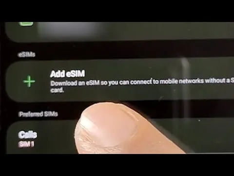 Cara Pasang eSIM