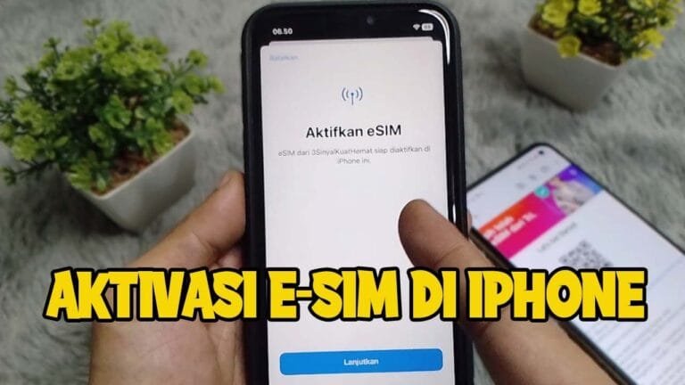 Cara Menggunakan eSIM di iPhone | BKD tutorials Aktivasi Kartu eSim di HP iPhone Terbaru 2025