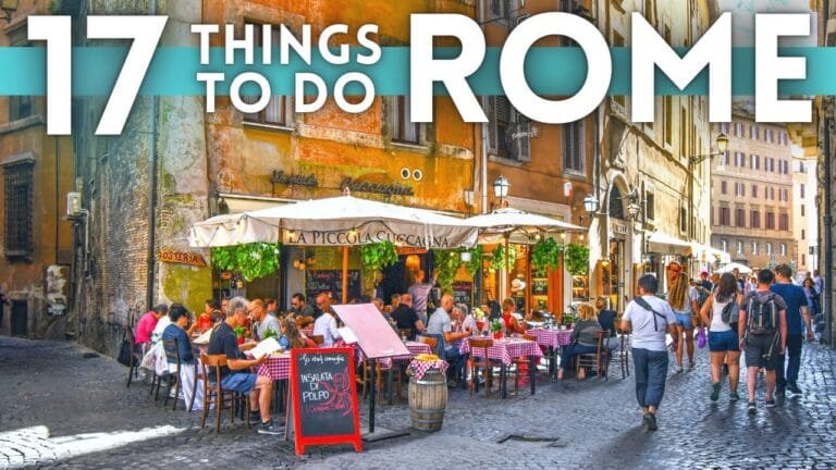 Best Things To Do in Rome Italy 4K