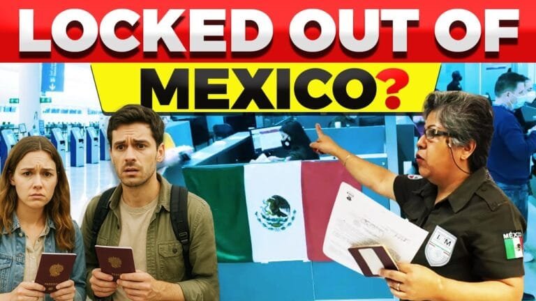 Mexico’s NEW Border Rules 2026: Why Tourists Are Being DENIED ENTRY