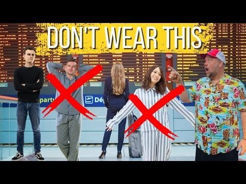 What You Should NEVER Wear to the Airport