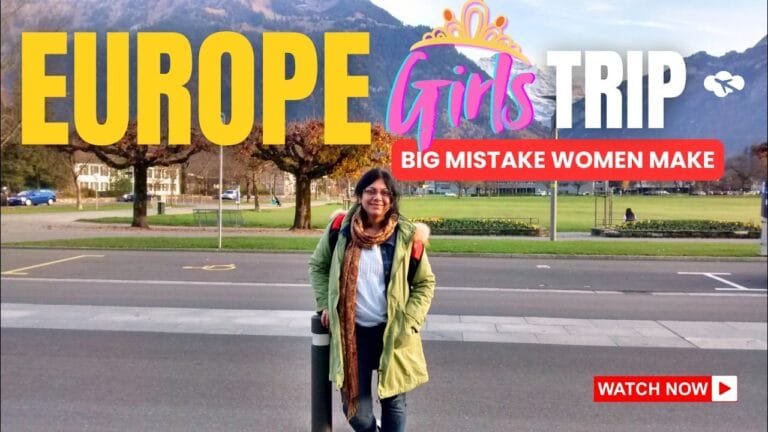 Is Europe SAFE For Solo Female Travelers? 7 Biggest MISTAKE Women Make on Europe Girls Trip
